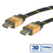 EAN 7611990125548 - ROLINE 11.04.5560 cable HDMI 15 m HDMI tipo A (Estándar) Negro, Oro imagen 2