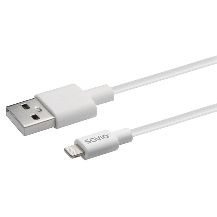 EAN 5901986049715 - Savio CL-192 cable USB USB 2.0 1 m USB A Blanco imagen 2
