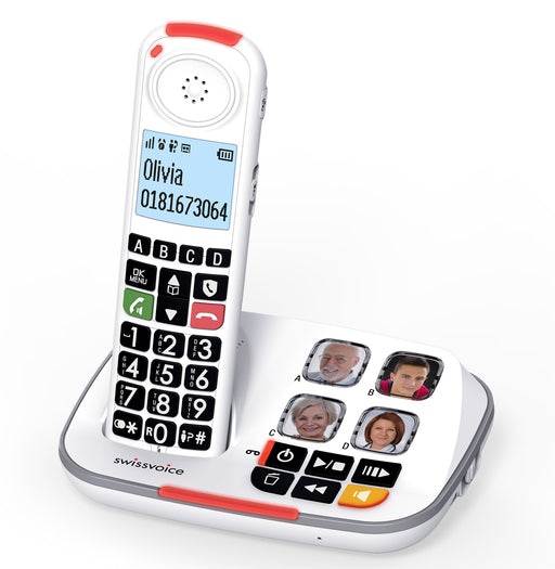 EAN 3700601424003 - Atlinks XTRA 2355 Teléfono DECT Identificador de llamadas Blanco imagen 2