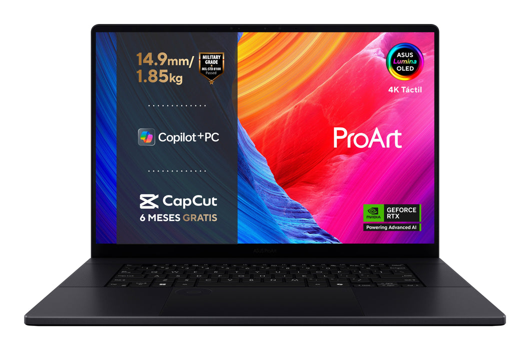 EAN 4711636046640 - ASUS ProArt P16 H7606WP-SC105W 40,6 cm (16") Pantalla táctil LPDDR5x-SDRAM NVIDIA GeForce RTX 5070 Wi-Fi  imagen 2