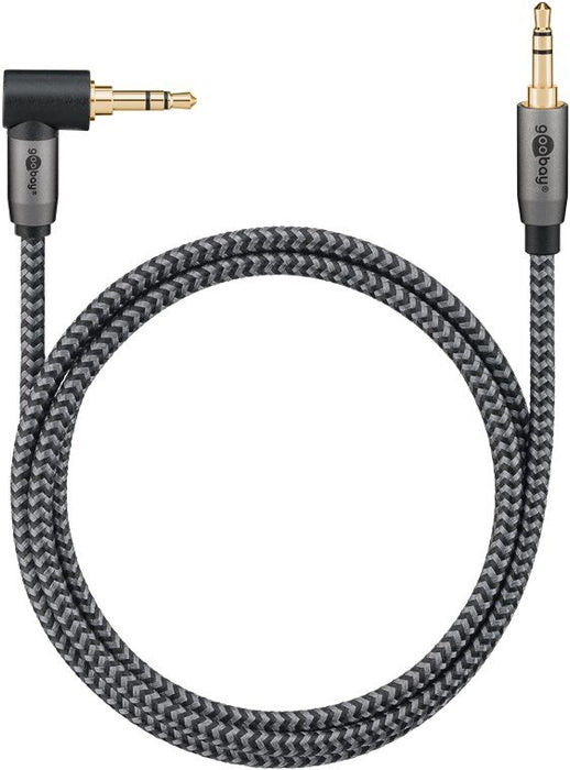EAN 4040849652783 - Goobay 65278 cable de audio 1 m 3,5mm TRS Negro, Plata imagen 3