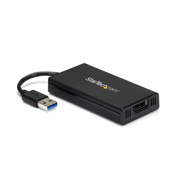EAN 0065030858380 - StarTech.com USB32DP4K Adaptador gráfico USB 3840 x 2160 Pixeles Negro imagen 1