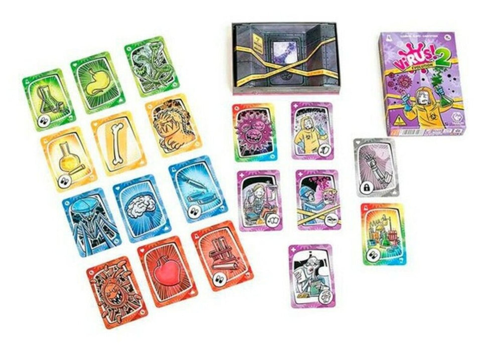 EAN 8425402271438 - BigBuy Home Virus 2 Juego de mesa Intercambio de cartas imagen 5