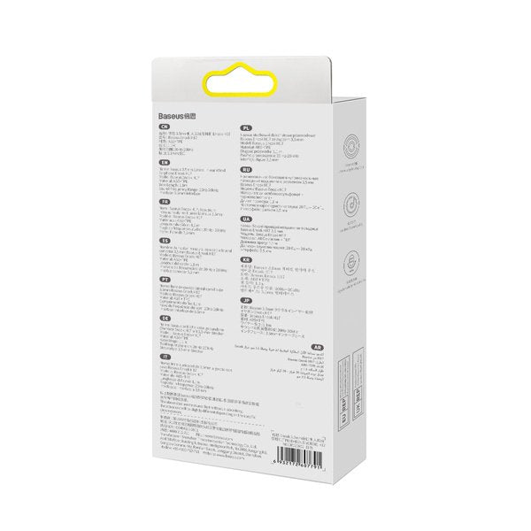 EAN 6932172607791 - Baseus H17 Auriculares Alámbrico Dentro de oído Llamadas/Música Blanco imagen 11