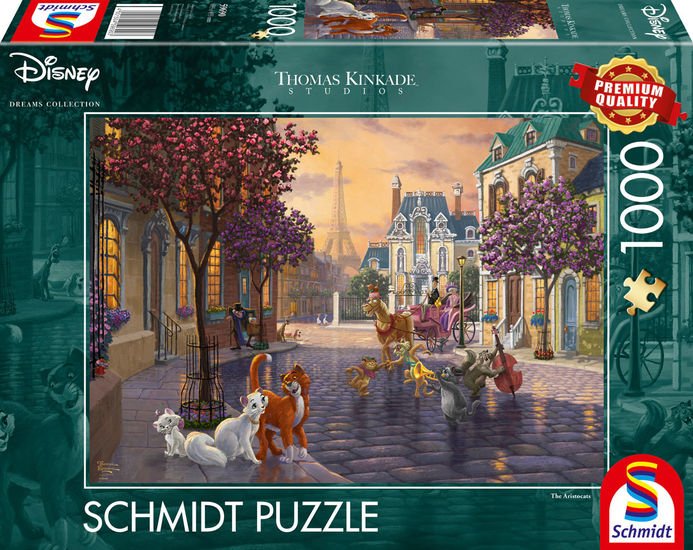 EAN 4001504596903 - Schmidt Spiele Disney The Aristocats Puzle de figuras 1000 pieza(s) Animales imagen 1