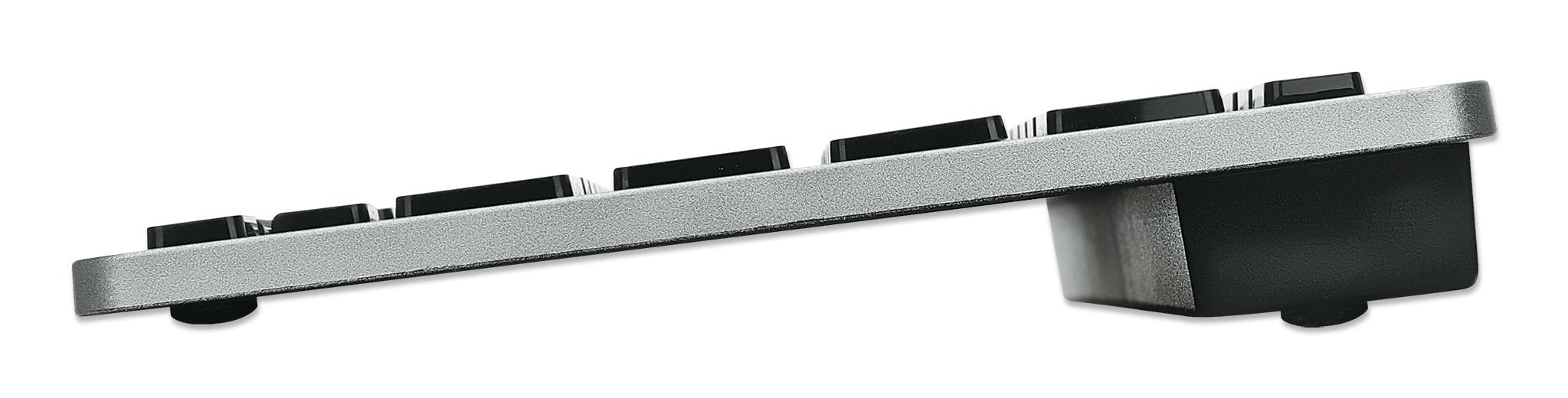 EAN 0766623180559 - Manhattan 180559 teclado Oficina RF Wireless + Bluetooth QWERTZ Alemán Negro, Gris imagen 4