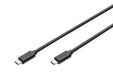 EAN 4016032455998 - Digitus AK-300138-030-S cable USB USB 2.0 3 m USB C Negro imagen 1