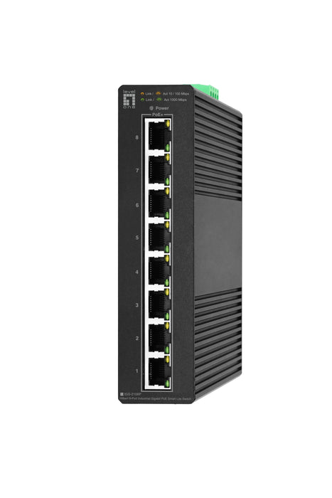 EAN 4015867236192 - LevelOne IGS-2108P switch Gestionado L2 Gigabit Ethernet (10/100/1000) Energía sobre Ethernet (PoE) Negro imagen 1