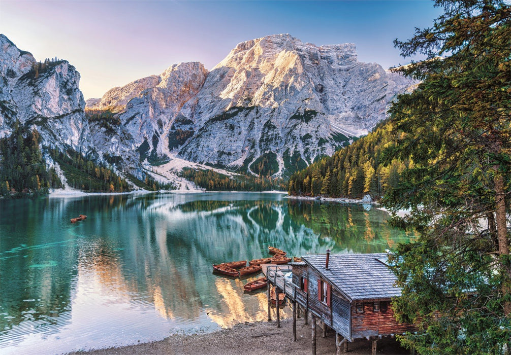 EAN 8005125399345 - Clementoni 1000 pcs. CB HQC Emerald Lake Braies imagen 2