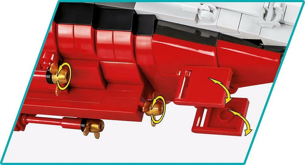 EAN 5902251048396 - COBI COBI-4839 modelo a escala Maqueta de navío de línea Kit de montaje 1:300 imagen 8