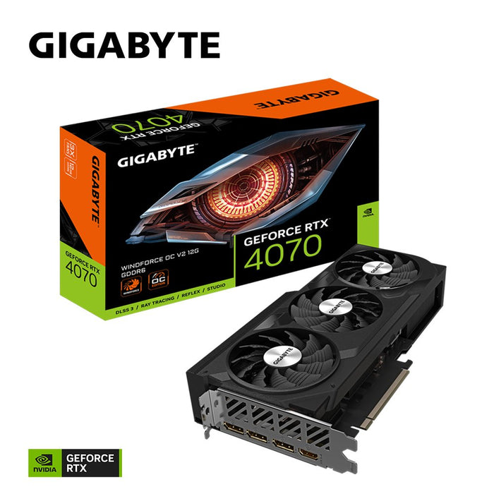 EAN 4719331355012 - GIGABYTE GeForce RTX 4070 WINDFORCE OC V2 12G imagen 2
