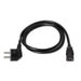 EAN 8436574701678 - AISENS A132-0168 cable de transmisión Negro 3 m CEE7/7 C13 acoplador imagen 2