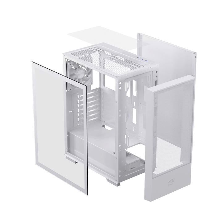 EAN 6977277360097 - Einarex PULSE P100 CORE WHITE Midi Tower Blanco imagen 4
