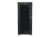 EAN 5901969430370 - Lanberg free standing rack 19inch cabinet 27U 600x600 glass door LCD flat pack black Rack o bastidor inde imagen 2