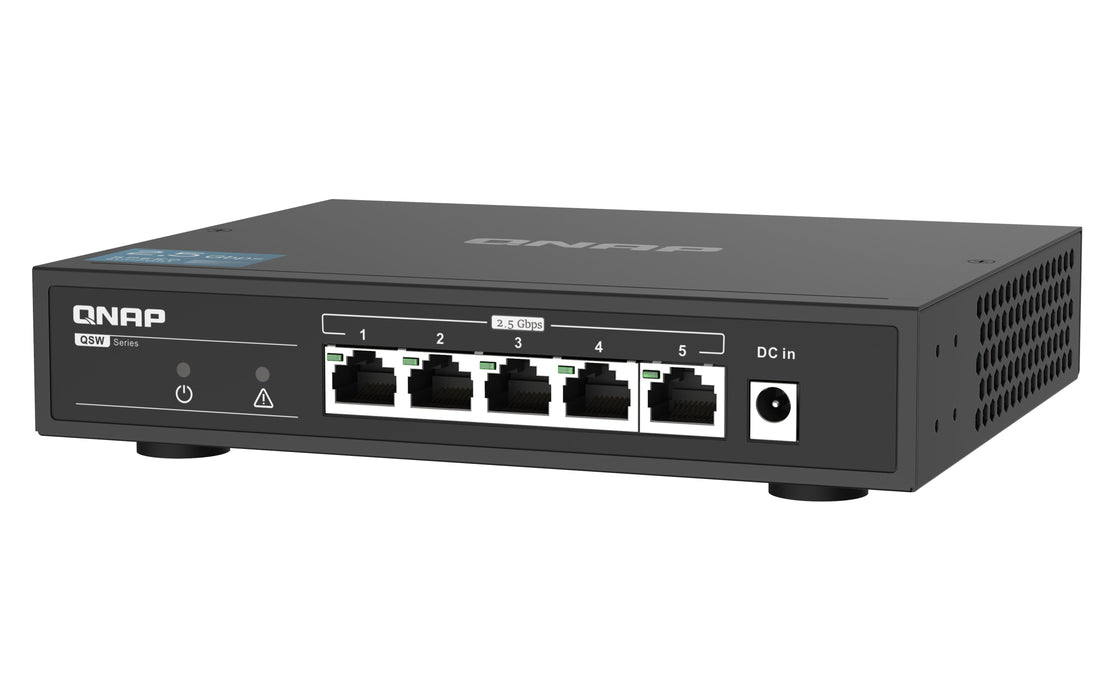 EAN 4713213517581 - QNAP QSW-1105-5T switch No administrado Gigabit Ethernet (10/100/1000) Negro imagen 6