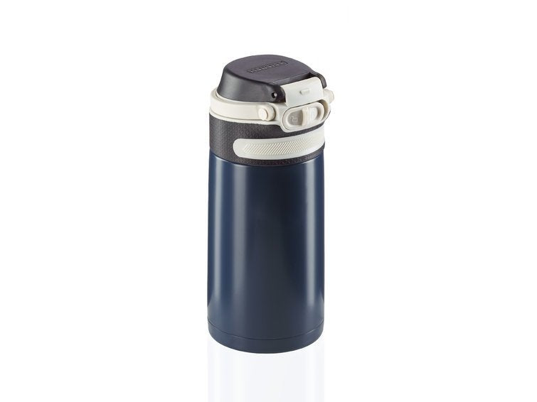 EAN 4006501032478 - Leifheit 03247 taza de viaje 350 ml Negro, Azul Acero inoxidable imagen 1