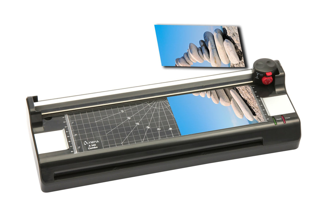 EAN 4030152031153 - Olympia A 340 Combo Plastificadora en frío/caliente 250 mm/min Negro imagen 3