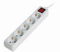 EAN 8716309053334 - Gembird Surge Protector 5x Blanco 5 salidas AC imagen 1