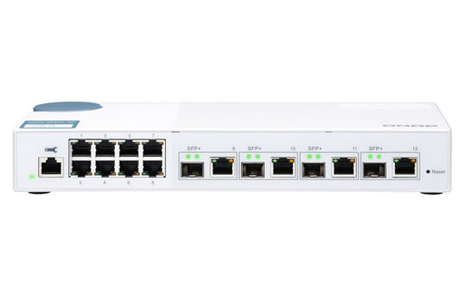 EAN 4713213516713 - QNAP QSW-M408-4C switch Gestionado L2 Gigabit Ethernet (10/100/1000) Blanco imagen 1