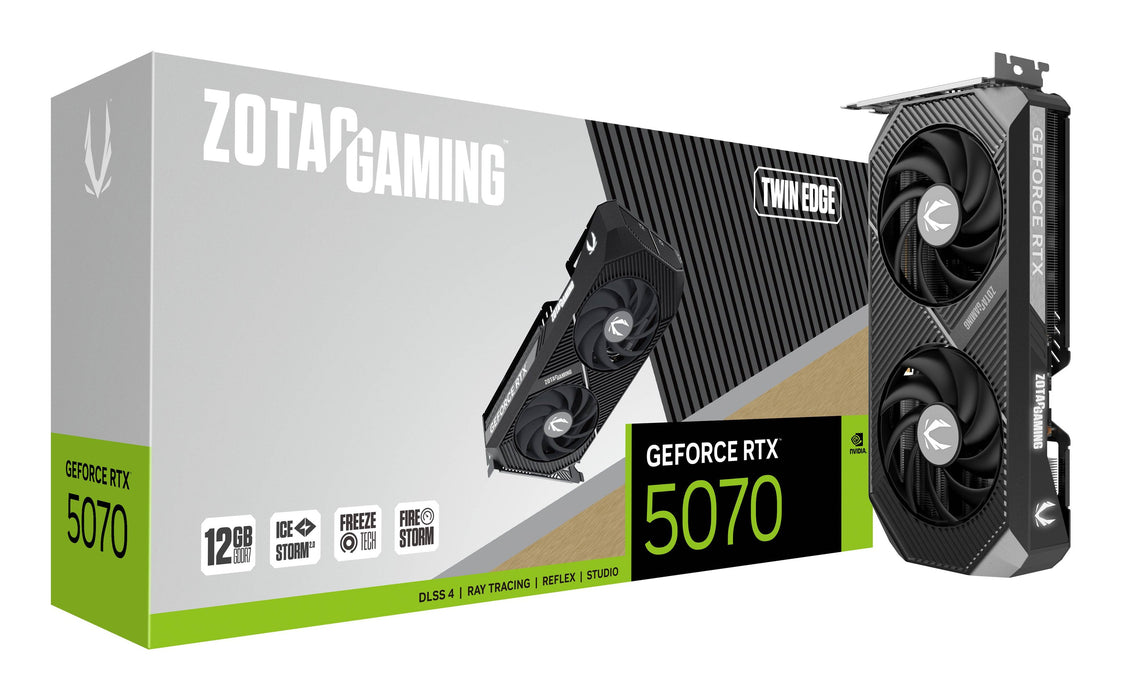 EAN 8886307700650 - Zotac GAMING GeForce RTX 5070 Twin Edge NVIDIA 12 GB GDDR7 imagen 8