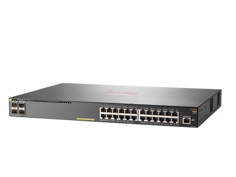 EAN 0190017005478 - HPE Aruba 2930F 24G PoE+ 4SFP Gestionado L3 Gigabit Ethernet (10/100/1000) Energía sobre Ethernet (PoE) 1 imagen 2