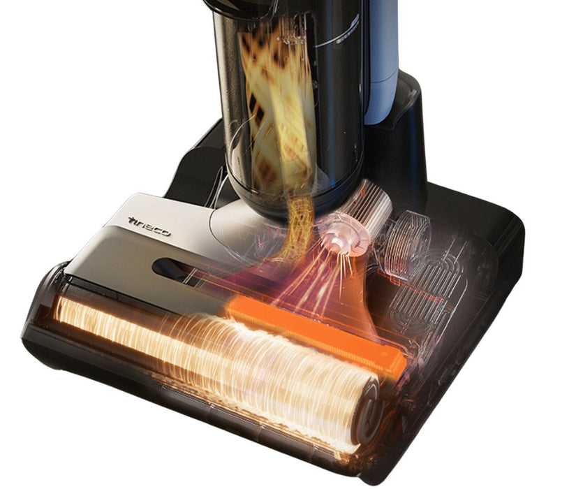 EAN 6974950105358 - Tineco Floor One S6 Flashdry Pet Aspiradora escoba Batería Seca y húmeda HEPA Sin bolsa Negro, Azul oscur imagen 6