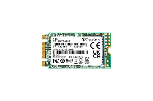 EAN 0760557860013 - Transcend M.2 SSD 425S 1 TB Serial ATA III 3D NAND imagen 1