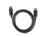 EAN 5901969413397 - Lanberg CA-DPDP-10CC-0030-BK cable DisplayPort 3 m Negro imagen 4