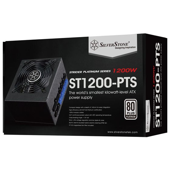EAN 4710007226582 - Silverstone ST1200-PTS unidad de fuente de alimentación 1200 W 20+4 pin ATX ATX Negro imagen 8