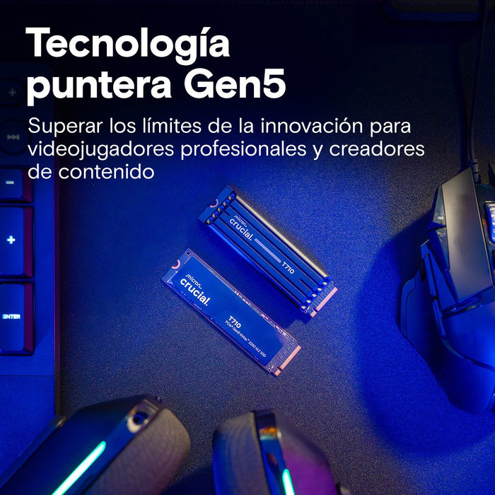 EAN 0649528945907 - Crucial T710 1 TB M.2 PCI Express 5.0 NVMe imagen 4