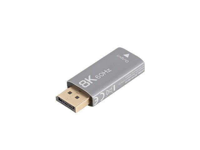 EAN 5901969441482 - Lanberg AD-DP-HD-03 adaptador de cable de vídeo 0 m DisplayPort HDMI Plata imagen 1