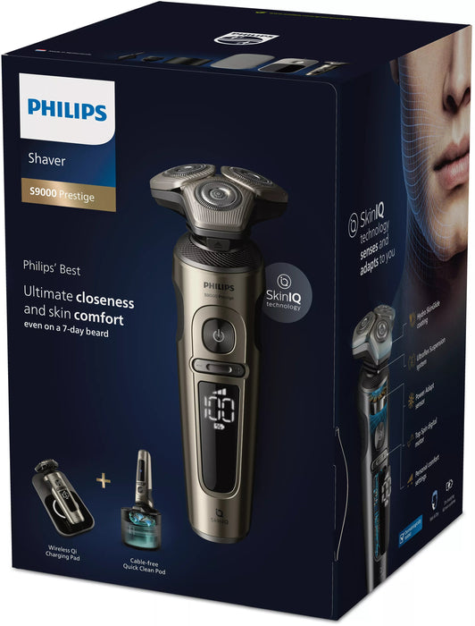 EAN 8720689004206 - Philips SP9883/35 afeitadora Máquina de afeitar de rotación Recortadora Gris imagen 3