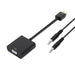 EAN 8436574701258 - AISENS A122-0126 adaptador de cable de vídeo 0,1 m Negro imagen 1