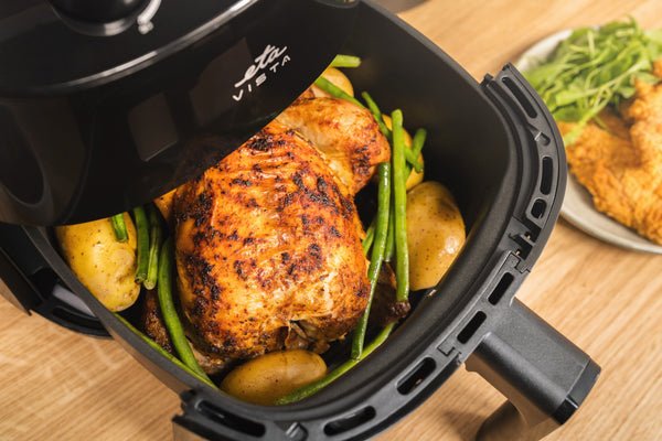 EAN 8590393343706 - Eta Vista Sencillo 4,3 L Independiente 1300 W Freidora de aire caliente Negro imagen 9