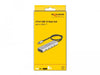 EAN 4043619642311 - DeLOCK 64231 hub de interfaz USB Tipo C 10000 Mbit/s Gris imagen 3