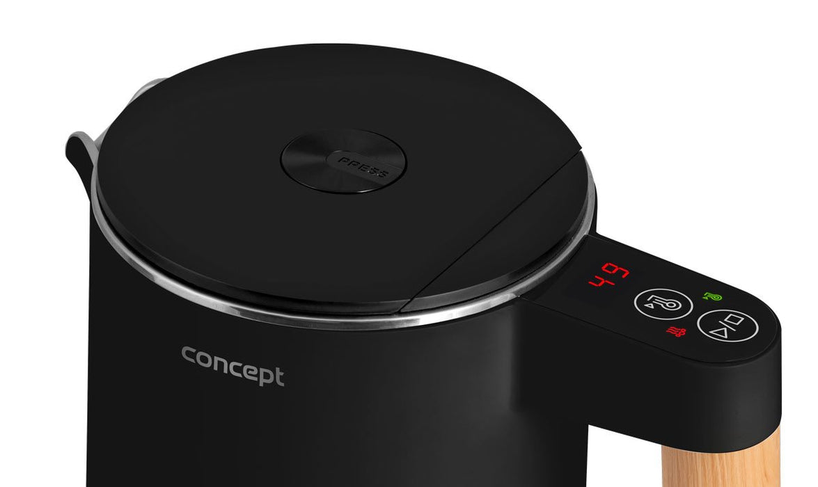 EAN 8595631010419 - Concept RK3301 tetera eléctrica 1,5 L 2200 W Negro imagen 4