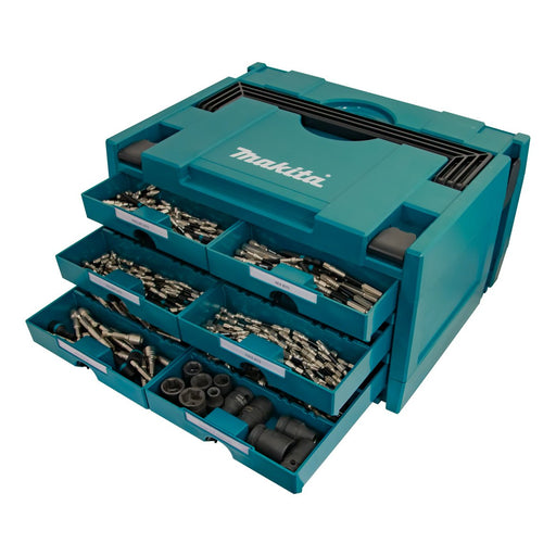 EAN 0088381580809 - Makita MAKSTOR 3.6 Caja para piezas pequeñas Negro, Azul imagen 2
