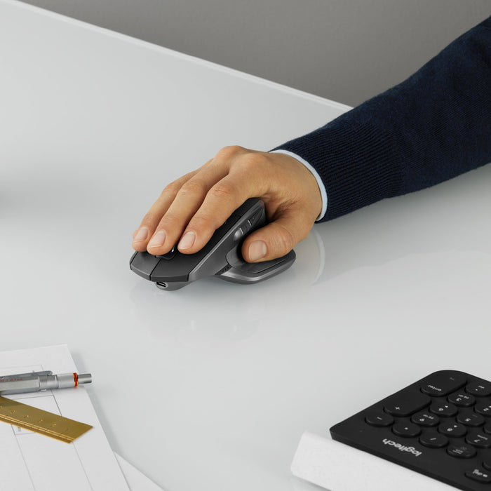 EAN 5099206073029 - Logitech MX Master 2S Wireless Mouse ratón Oficina mano derecha RF Wireless + Bluetooth Laser 1000 DPI imagen 2