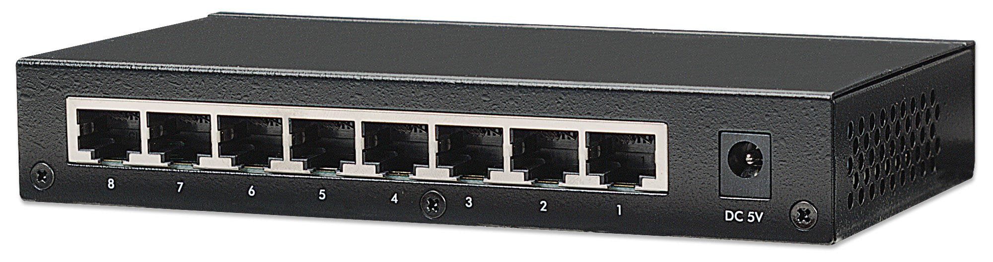 EAN 0763615761307 - Intellinet 8-Port Fast Ethernet Office Switch Fast Ethernet (10/100) Negro imagen 4