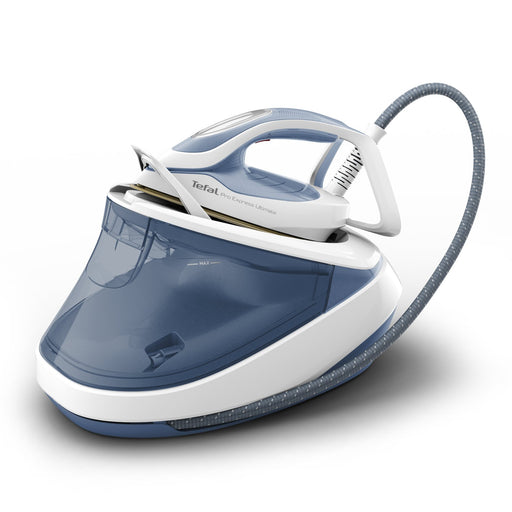 EAN 3121040085103 - Tefal Pro Express Ultimate II GV9710 1,2 L Durilium Airglide Autoclean Ultra Thin soleplate Azul, Blanco imagen 1