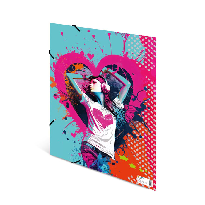 EAN 4008705195775 - HERMA 19577 carpeta Cartón Multicolor A3 imagen 3