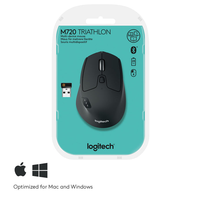 EAN 5099206065086 - Logitech 910-004791 ratón Oficina mano derecha RF Wireless + Bluetooth Óptico 1000 DPI imagen 7