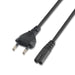 EAN 8436574701722 - AISENS A132-0173 cable de transmisión Negro 1,5 m CEE7/7 C7 acoplador imagen 1