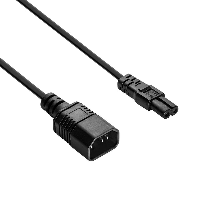 EAN 5901720139535 - Akyga AK-PC-15A cable de transmisión Negro 1,5 m C14 acoplador C7 acoplador imagen 2