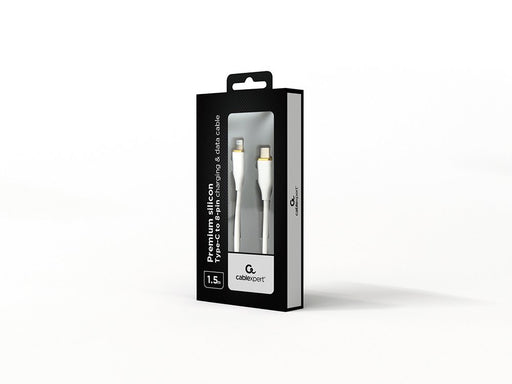 EAN 8716309132084 - Gembird GMB Audio CC-USB2S-CM8PM-1.5M-W cable USB USB 2.0 1,5 m USB C Blanco imagen 2