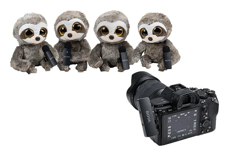 EAN 6974700659520 - BOYA BY-V4 micrófono Negro Micrófono con pinza de enganche imagen 6