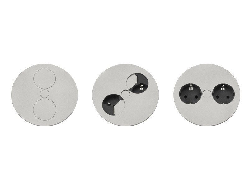 EAN 4057298050954 - Bachmann 931.031 toma de corriente Type F + 2 x USB A Acero inoxidable imagen 3