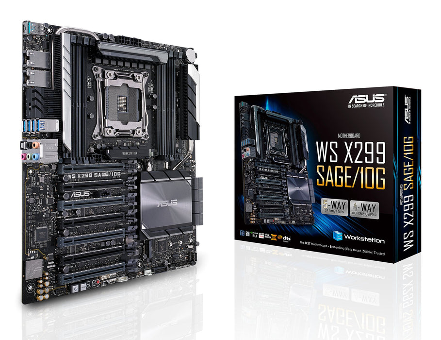 EAN 0753459461204 - ASUS WS X299 SAGE/10G Intel® X299 LGA 2066 (Socket R4) SSI CEB imagen 1