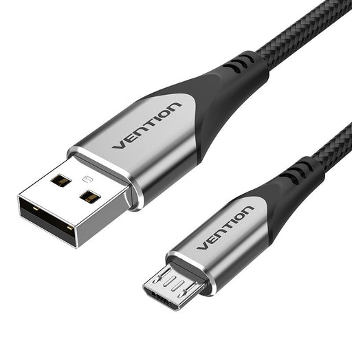 EAN 6922794746954 - Vention COAHD cable USB USB 2.0 0,5 m USB A Micro-USB B Aluminio, Negro imagen 1