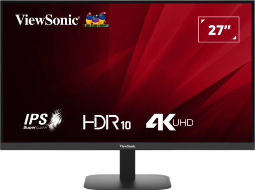 EAN 0766907027167 - Viewsonic VA VA2708-4K-HD pantalla para PC 68,6 cm (27") 3840 x 2160 Pixeles 4K Ultra HD LED Negro imagen 1